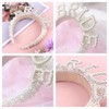 Pearl Bride Headband, Wide Pearl Headpiece, Bachelorette Party Gift, White