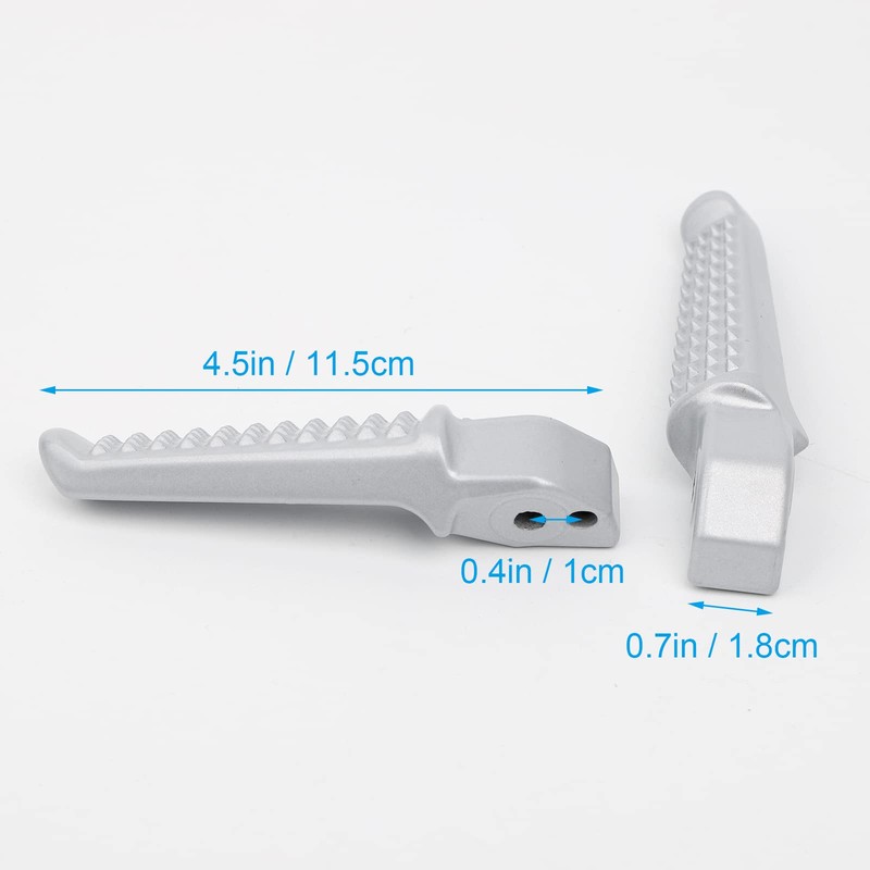Minho MSX125 Motorcycle Footpeg Front Rear Foot Pegs Footrest Peg