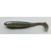 worm Bar 3.5” Swimming Minnow, Swim Bait, Paddle Tail, GREY