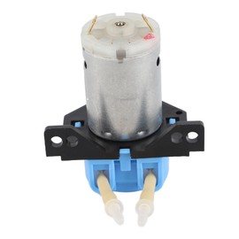Garden Multi Functional Mini Right Angle 12V DC Peristaltic Liquid Pump Dosing Pump Hose Pump(Blue )