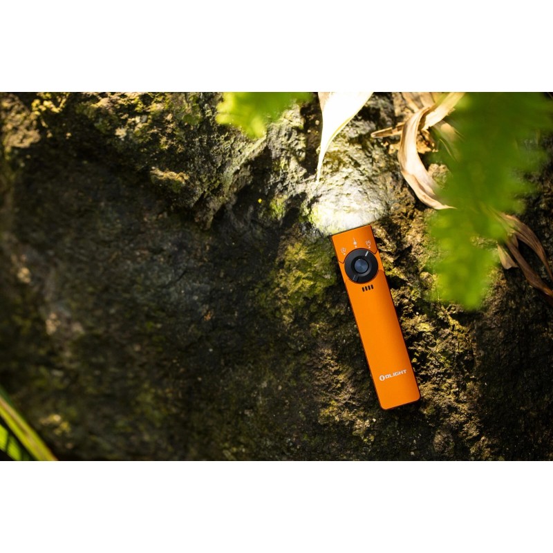 Olight Arkfeld Pro Orange CW Amercian Flag, LED Light/UV/Green Beam,