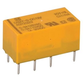 NAIS/Aromat DS2Y-S-DC12V Electromechanical Relay, DPDT, 2 Amp, 12V, 720 Ohm, Through Hole(2 Pack)