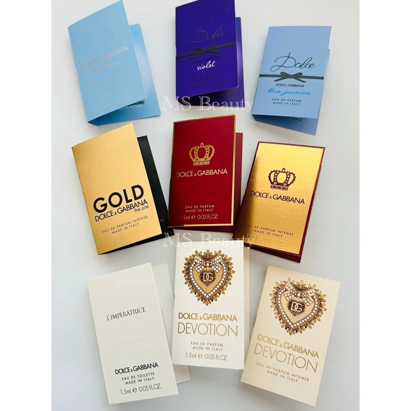 Dolce&Gabbana Dolce & Gabbana Cologne Collection For Women Sample Spray