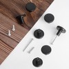 YSDMY 12 Pcs Black Cupboard Knobs,Black Door Knobs Cupboard Handles