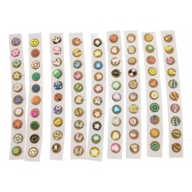 VERTIARISTA Balines Auriculoterapia Parches Color Piel Decorados 200 Pz