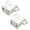 New Version 2Pack 137006200 Washer Door Latchs, Washing Machine Drawer