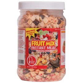 Healthy Herp Fruit Mix Instant Meal Reptile Food - Bearded Dragon Accessories & Bearded Dragon Food - Nutritious Blend for Bearded Dragons, Box Turtles, Tortoises, Hermit Crabs - 7 x 0.21 oz (6g) Cups
