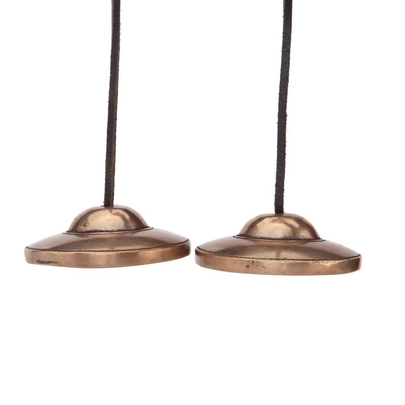 Tibetan Cymbals Large Approx. 7.5 cm 1 Pair
