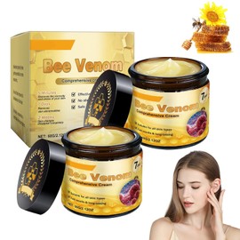 Bee Venom Comprehensive Cream, Professional Bee Venom for Removing, Bee Venom Skin Cream, Firming & Wrinkle-Reducing Creams, Natural Serum for All Skin Types (2pcs)