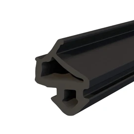 DQ-PP Rubber Window Seal, Black, for PVC Windows, Plastic Window Seals, Aluminium Profile Seal and Door Seal