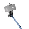 mantona Selfie Hand Tripod for GoPro - Blue