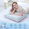 Shredded Memory Foam Cooling Soft Bamboo Viscose Pillows King Set