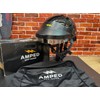AMPED Off-Road DOT Certified UTV Open Face Helmet - Lightweight