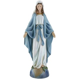 Roman Joseph's Studio, 14" H Our Lady of Grace Figure, Religious Gifts, Home Decor