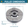SCBHWJ Transmission Drive Pulley (M127358) Original Equipment Fits John De