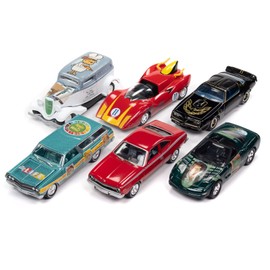 Johnny Lightning Pop Culture 2022 Release 4 (6-Car Sealed Case) 1:64 Diecast