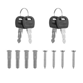 VANNSOO Toilet Paper Dispenser and Paper Towel Dispenser Keys