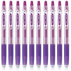 Pilot Juice 0.38mm Gel Ink Ballpoint Pen, Grape Ink, Value Set of 10