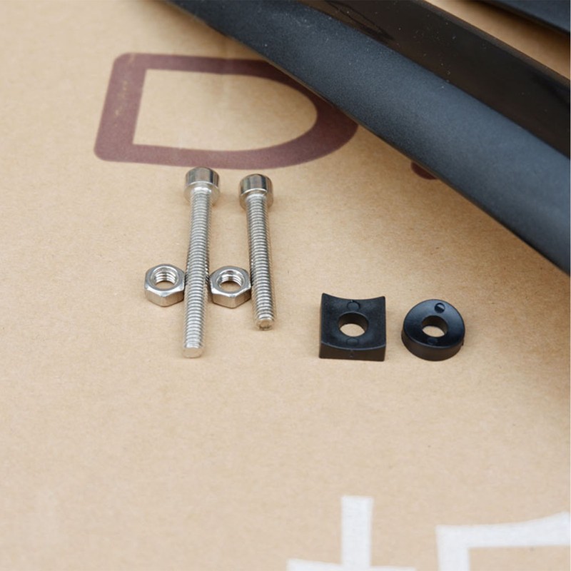 14in Folding Bike Fender Set Plastic Easy To Install Bicycle