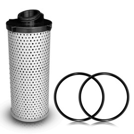7414582 Hydraulic Oil Filter 2 O-Rings Compatible with Bobcat Skid-Steer Loader A770 S630 S650 S740 S750 S770 S850 T630 T650 T740 T750 T770 T870 Engine 7414581