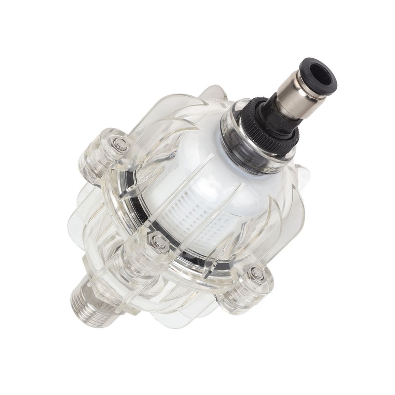 AD400 Transparent Air Compressor Filter 1/2in Oil Water Separator Automatic