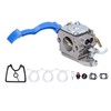 Aluminum Carburetor Kit, Easy Installation Replacement for Husqvarna 125B 125BVX