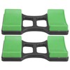 1Pair Home Dumbbell Frame Stand Prevent Rolling Dumbbell Rack Holder