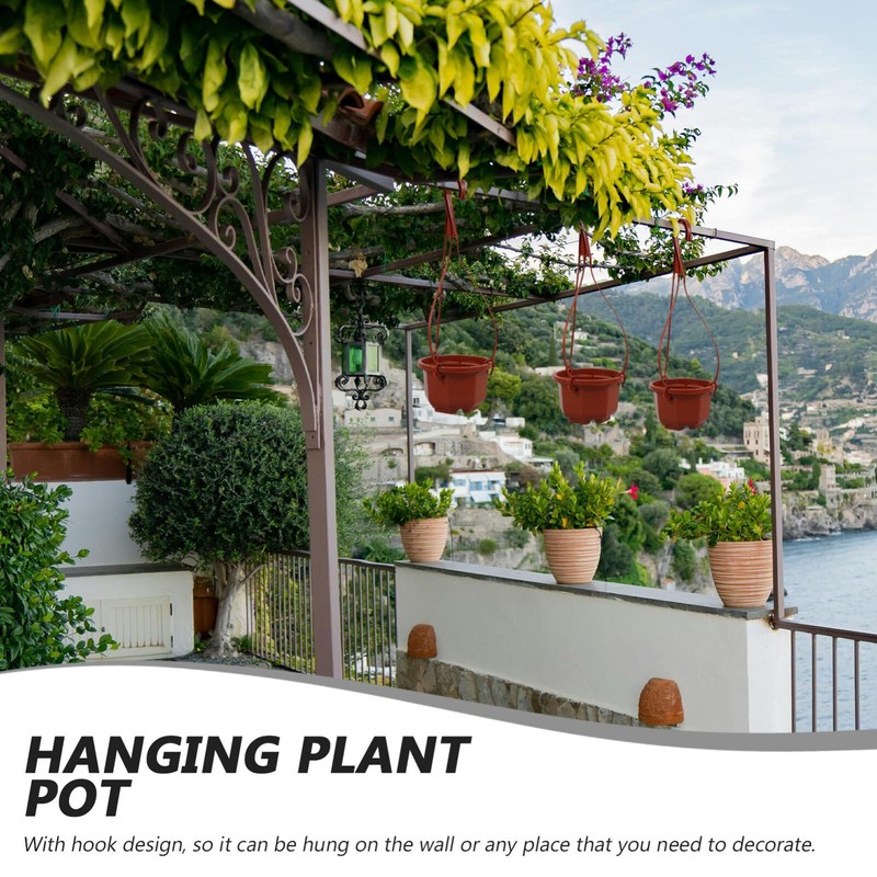 Mipcase 10 Pack Hanging Planters, Hanging Pots for Plants Indoor