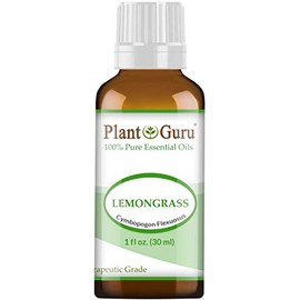 Lemongrass Essential Oil 1 oz / 30 ml 100% Pure Undiluted Therapeutic Grade For Aromatherapy Diffuser, Natural Healthy Skin, Body and Hair Growth