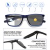 Hubeye Photochromic Reading Glasses for Men 3 Packs UV400 Sun