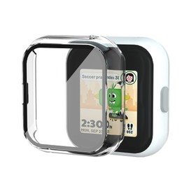 BlackPro Compatible with SyncUp KIDS Watch Screen Protector, Hard PC & Tempered Glass Sync UP Kids Watch Protector Cover Case (Transparent)