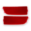 MP&PV Rear Bumper Reflector Left & Right Compatible with Dodge
