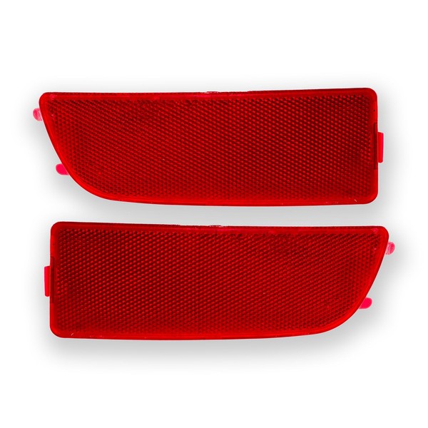 MP&PV Rear Bumper Reflector Left & Right Compatible with Dodge