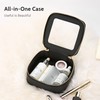 Aveniee Mini Clear Makeup Bag, Small Cosmetic Pouch Travel Toiletry