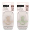 Suavinex, Schnuller aus Silikon 2er-Pack, für Babys 6-18 Monate, Schnuller