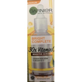 Garnier Bright Complete Vitamin C Booster Face Serum for All Skin Types 30ml