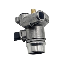 AMCC Upgrade Aluminium Engine Coolant Thermostat Housing Assembly Compatible with 2011-2020 Chevy Cruze Limited Sonic Trax Buick Encore 1.4L Replaces 25200455 55565336 55579010 902-808 55593034