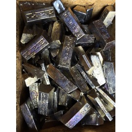 12.5 lbs Clean Lead Ingots