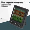 Indoor Temperature Humidity Gauge Clock Large Screen Electronic Digital Display