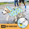 SlowTon Dog Raincoat, Waterproof, Transparent Double Layer Rain Jacket Dog