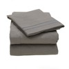 Sweet Home Collection Supreme 1800 Series 4pc Bed Sheet Set