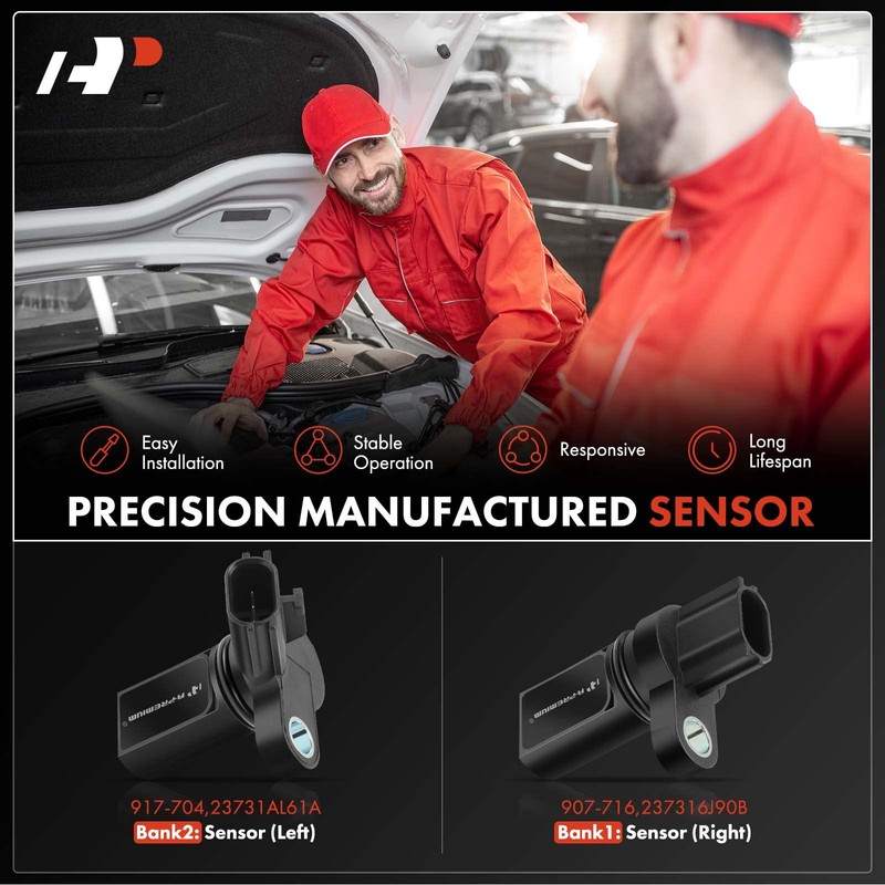 A-Premium Camshaft Position Sensor Left & Right - Compatible with