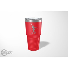 Alterd Industries Figure Skating - Coaching Coach Gifts Gifts for Coach Ice Rink Ice skating Gifts figure skating Tumbler Figure Skates Accessories (30oz Tumbler, Red)