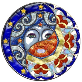 CafePress Harvest Moons Sun And Moon Yin Yang Polyester Tote Bag 16"x16"