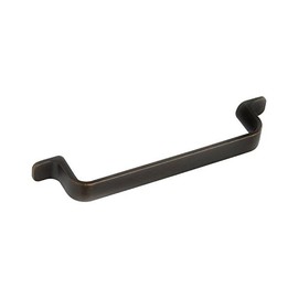 FURNIPART Rio LA Handle 128 mm Antique Furniture Handle Width 164 mm Die-Cast Zinc Antique Brown