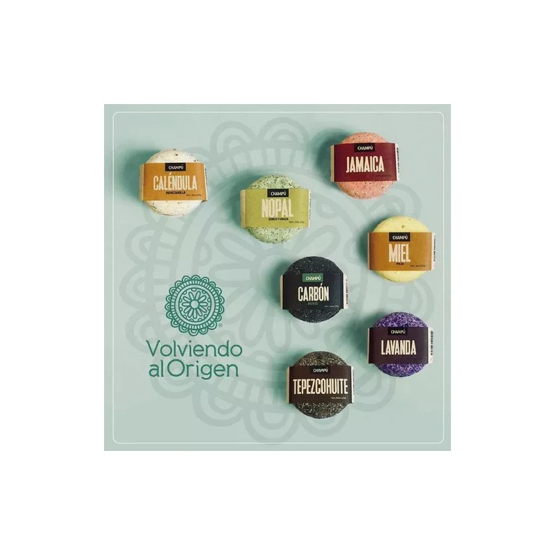 Volviendo al Origen Champú Sólido Jamaica 120g Volviendo Al Origen