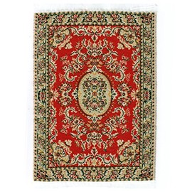 MyTinyWorld Dolls House Small Rectangular Victorian Carpet/Rug (vcsr04)