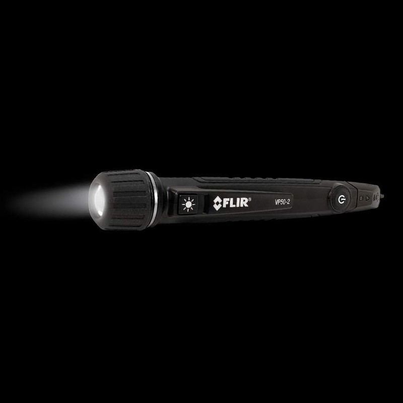 FLIR VP50-2 CAT IV Non-Contact Voltage Detector, Featuring Light, Vibration,