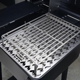 Grillrost.com Das Original Traeger Ranger Top Grate | 2nd Level - Doubles the Grill Surface - Made of Solid Stainless Steel