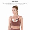 2pcs Wearable Hands Free Electric Breast Pump Silent Invisible Breast